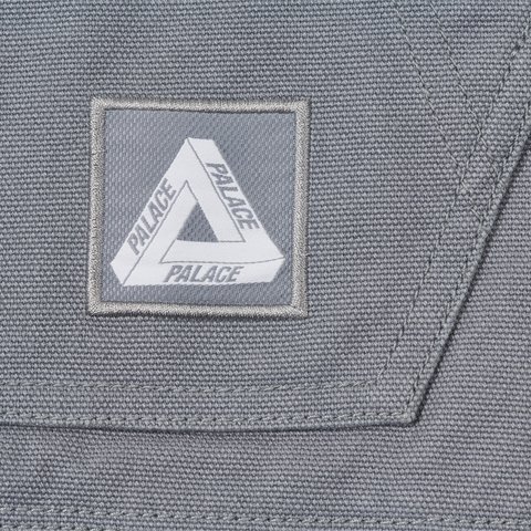 Palace UTILITY FLEECE JACKET GREY - Colorway