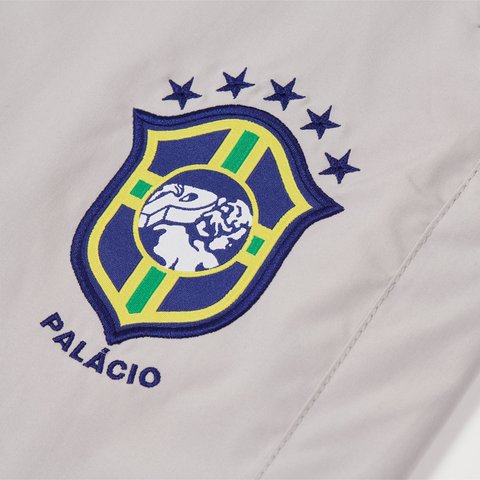 Palace PRO TEAM 02 SHELL JOGGER LIGHT GREY - Colorway