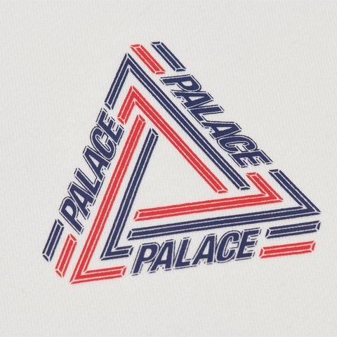 Palace TRI-LINE HOOD WHITE - Colorway