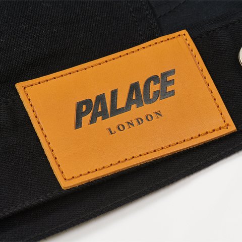 Palace PANEL DENIM JACKET BLACK - Colorway