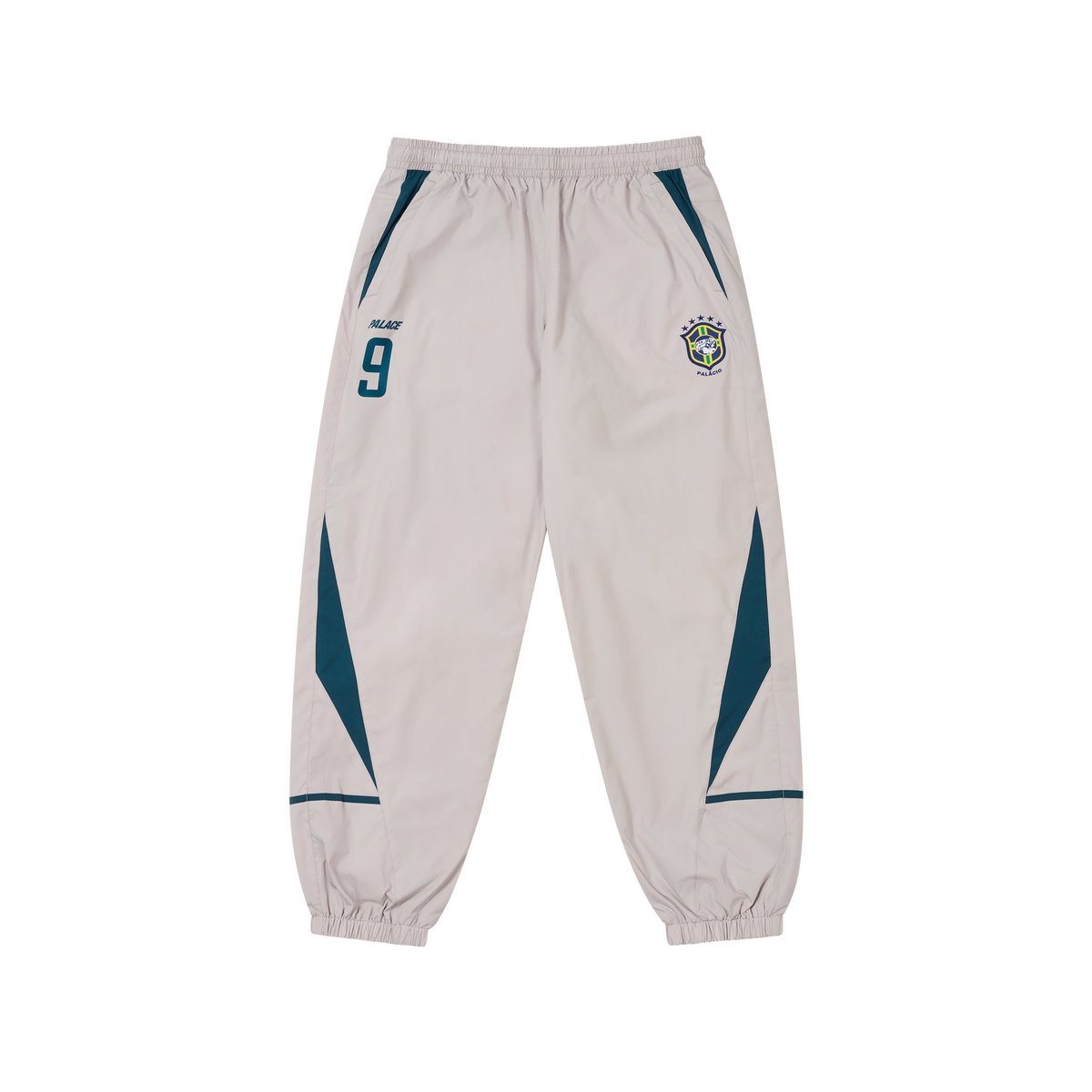 PRO TEAM 02 SHELL JOGGER LIGHT GREY - Winter 2024 - Palace