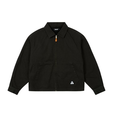 Palace UTILITY FLEECE JACKET BLACK - Colorway