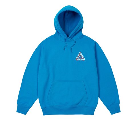 Palace TRI-LINE HOOD AQUATIC BLUE - Colorway