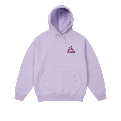 Palace TRI-LINE HOOD PASTEL PURPLE - Colorway