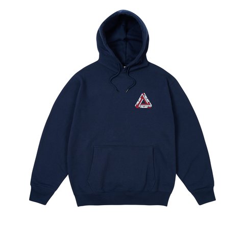 Palace TRI-LINE HOOD NAVY - Colorway