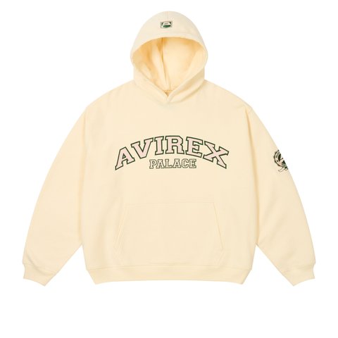 Palace PALACE AVIREX HOOD OFF WHITE - Colorway