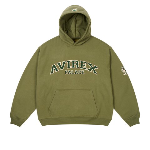 Palace PALACE AVIREX HOOD THE DEEP GREEN - Colorway
