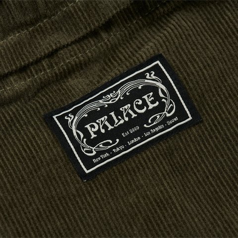 Palace NEEDLE CORD BEACH TROUSER THE DEEP GREEN - Colorway