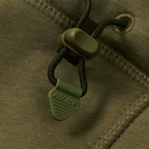 Palace THERMAL BONDED CAP HOOD OLIVE - Colorway