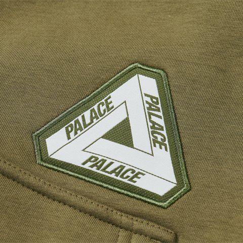 Palace THERMAL BONDED CAP HOOD OLIVE - Colorway