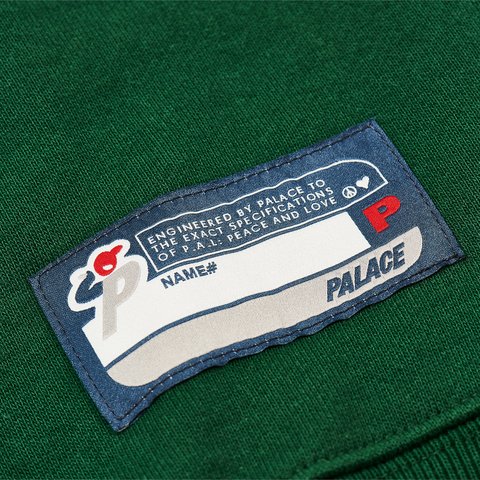 Palace ATHLETIC CREW RACEY GREEN - Colorway
