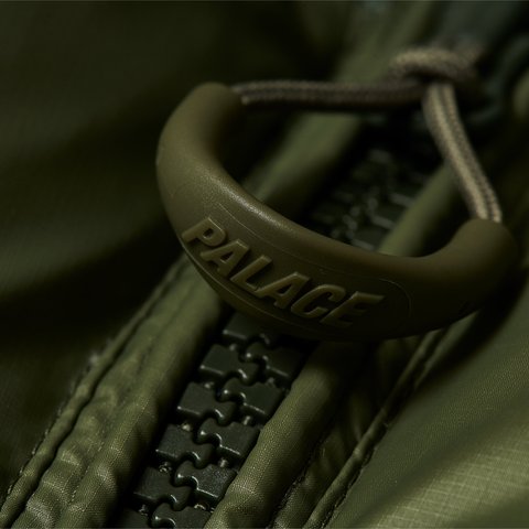 Palace PERTEX OPAQUE BALACLAVA PUFFA GREEN - Colorway