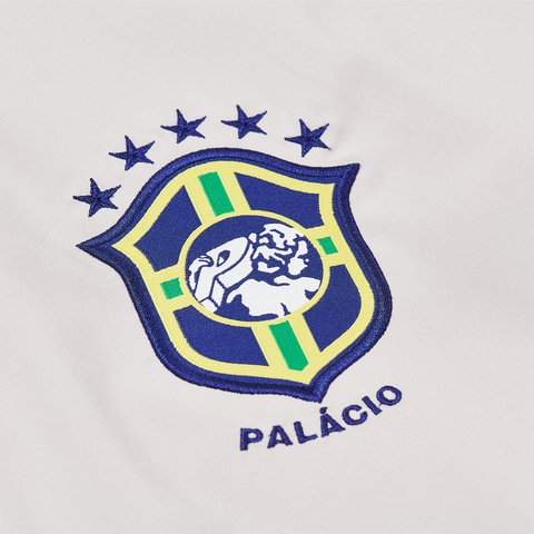 Palace PRO TEAM 02 SHELL JACKET LIGHT GREY - Colorway