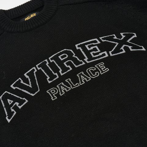 Palace PALACE AVIREX KNIT BLACK - Colorway
