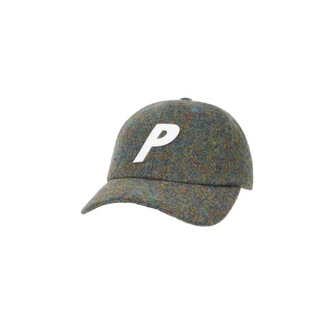 Palace HARRIS TWEED P 6-PANEL GREEN - Colorway