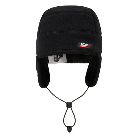 Palace POLARTEC EARFLAP TECH BEANIE BLACK - Colorway