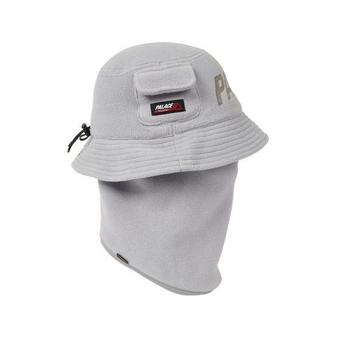 Palace POLARTEC MASK BUCKET ULTIMATE GREY - Colorway