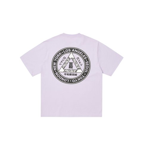 Palace HI YA T-SHIRT PASTEL PURPLE - Colorway