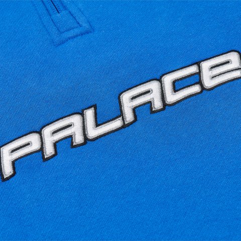 Palace PALSTAR 1/4 ZIP BLUE BERRY - Colorway