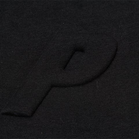Palace THERMAL EMBOSSED P3 ZIP HOOD BLACK - Colorway