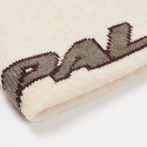 Palace PALACE AVIREX NEIN CUFF BEANIE SOFT WHITE - Colorway