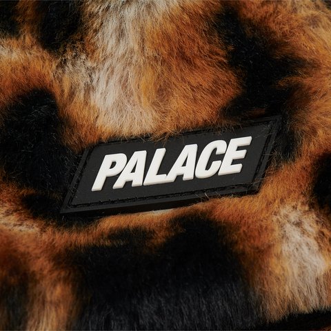 Palace FURRY EARS NEIN CUFF BEANIE LEOPARD - Colorway