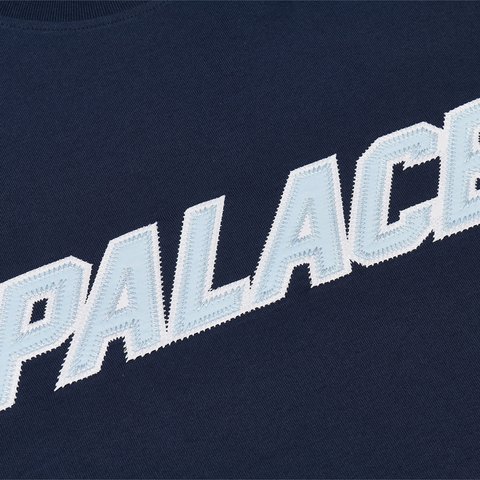 Palace ATHLETIC LOGO T-SHIRT NAVY - Colorway