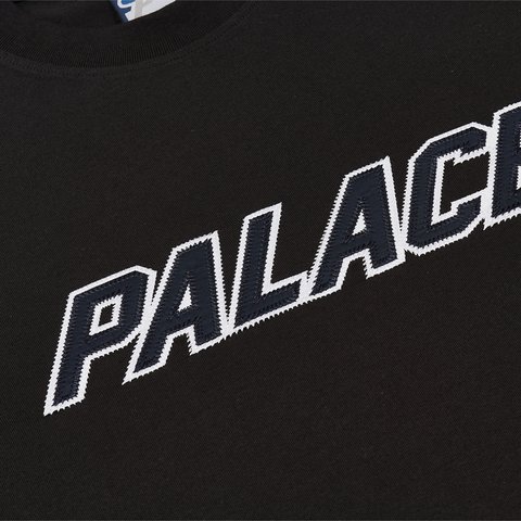 Palace ATHLETIC LOGO T-SHIRT BLACK - Colorway