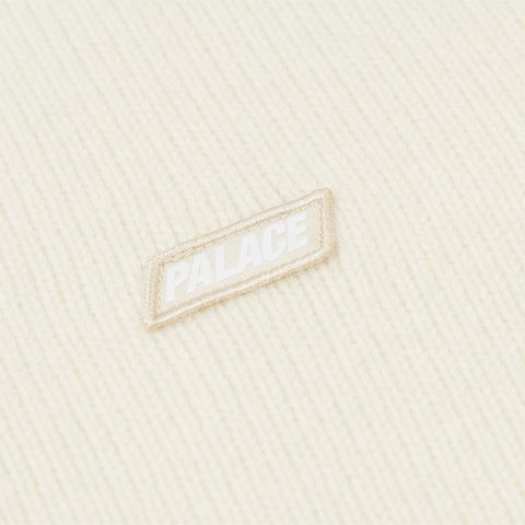Palace TRIAL 1/4 ZIP KNIT SOFT WHITE - Colorway