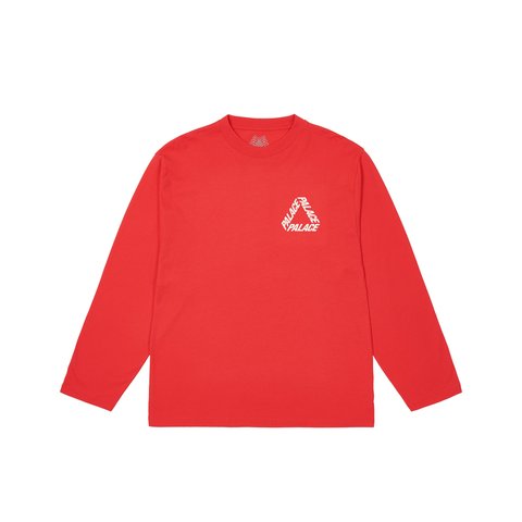 Palace P3 LONGSLEEVE TOMATO RED - Colorway