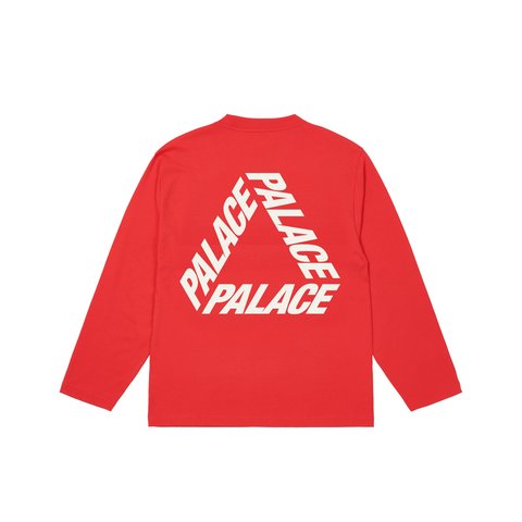 Palace P3 LONGSLEEVE TOMATO RED - Colorway