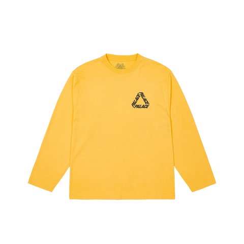 Palace P3 LONGSLEEVE NECTAR YELLOW - Colorway