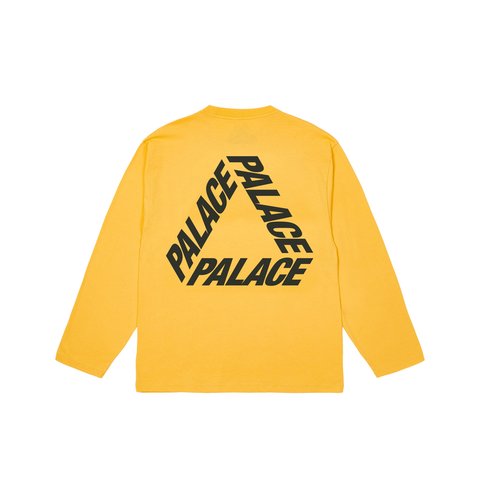 Palace P3 LONGSLEEVE NECTAR YELLOW - Colorway