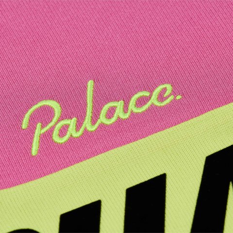 Palace PALACE RAPHA CLASSICO LONGSLEEVE JERSEY PINK - Colorway