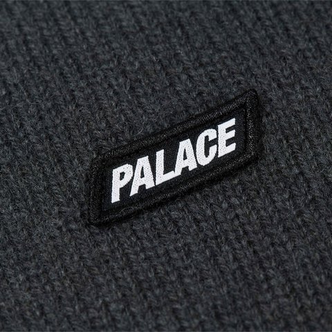 Palace TRIAL 1/4 ZIP KNIT BLACK - Colorway