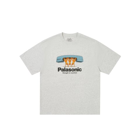 Palace BELL MAN T-SHIRT GREY MARL - Colorway