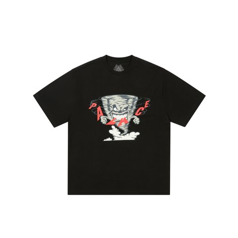Palace TORNADO T-SHIRT BLACK - Colorway