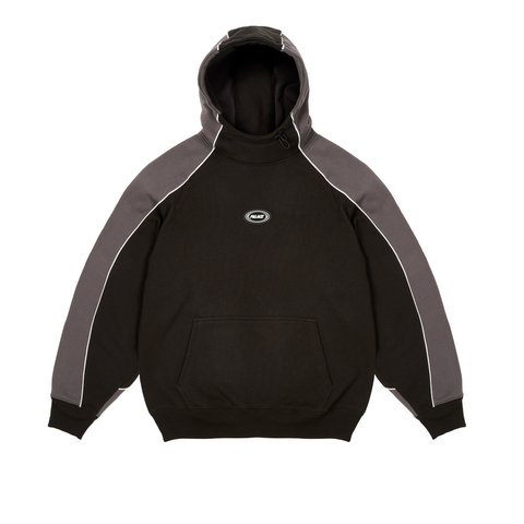 Palace RUN IT HOOD BLACK - Colorway