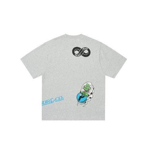 Palace SPONSOR T-SHIRT GREY MARL - Colorway