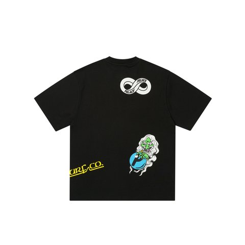Palace SPONSOR T-SHIRT BLACK - Colorway