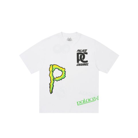 Palace SPONSOR T-SHIRT WHITE - Colorway