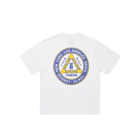 Palace HI YA T-SHIRT WHITE - Colorway