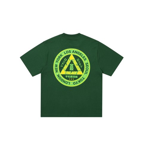 Palace HI YA T-SHIRT RACEY GREEN - Colorway