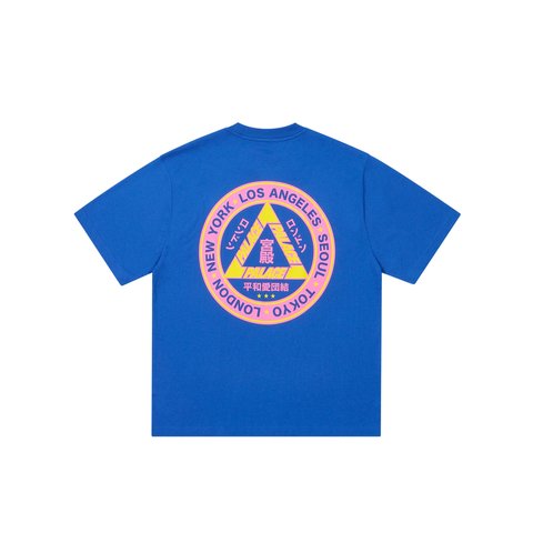 Palace HI YA T-SHIRT BLUE BERRY - Colorway