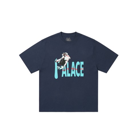 Palace POW POW T-SHIRT NAVY - Colorway