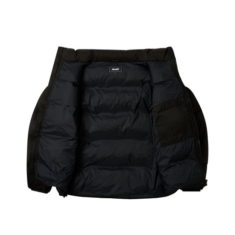 Palace RIPSTOP PUFFA BLACK - Colorway