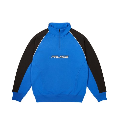 Palace PALSTAR 1/4 ZIP BLUE BERRY - Colorway