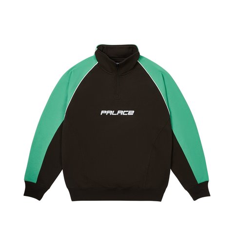 Palace PALSTAR 1/4 ZIP BLACK - Colorway