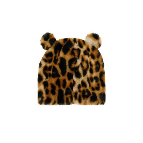 Palace FURRY EARS NEIN CUFF BEANIE LEOPARD - Colorway