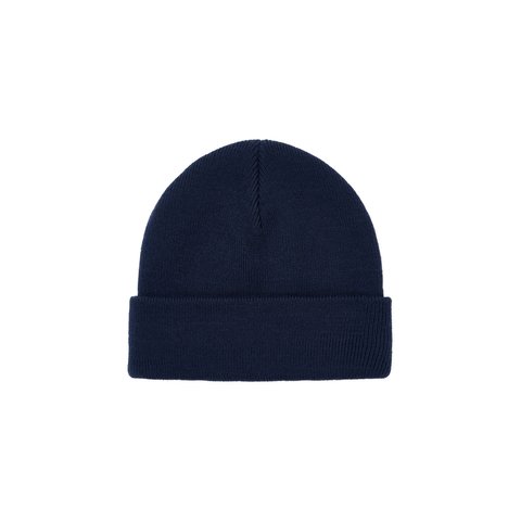 Palace FONT BEANIE NAVY - Colorway